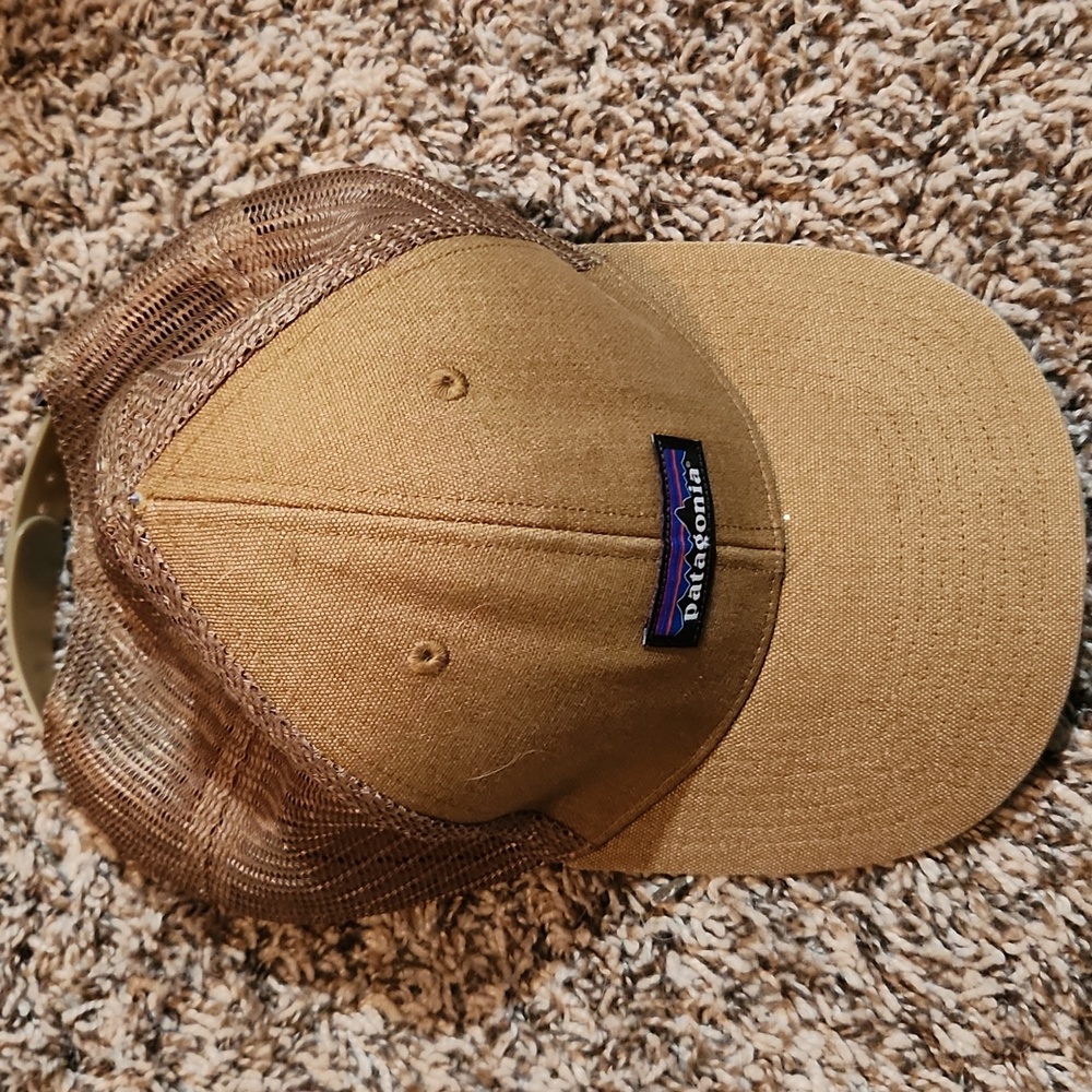 Patagonia Tin Shed Coriander Brown Trucker Hat - Picture 4 of 7